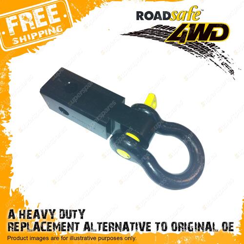 Roadsafe Heavy Duty Rear Recovery Tow Hitch WLL 4700kgs Black Steel