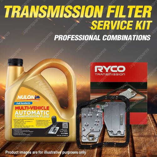 Ryco Transmission Filter + Full SYN Oil Kit for Toyota Rav 4 SXA20 21 SXA216