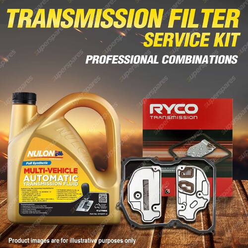 Ryco Transmission Filter + SYN Fluid Kit for VW Beetle 9C Golf MK Jetta Touran