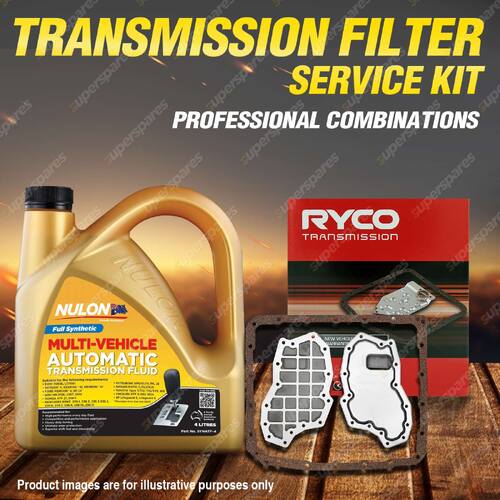 Ryco Transmission Filter + SYN Fluid Kit for Kia Sorento BL 2002-2008