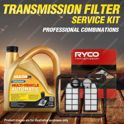 Ryco Transmission Filter + SYN Fluid Kit for Citroen AX 1000 XM AG AL XM Xantia