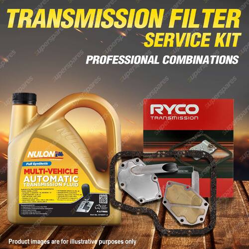 Ryco Transmission Filter + SYN Fluid Kit for Mercedes Benz Sprinter 318 W906 CDi