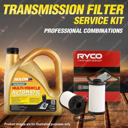 Ryco Transmission Filter + SYN Fluid Kit for Volkswagen Scirocco R 2.0L 2012-On