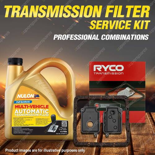 Ryco Transmission Filter + SYN Fluid Kit for Suzuki Jimny SN413 T 1 2 4Cyl 1.3L