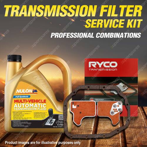 Ryco Transmission Filter + SYN Fluid Kit for Mitsubishi Galant HG HH E18A E32A