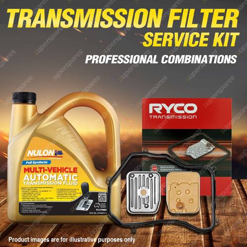 Ryco Transmission Filter + SYN Fluid Kit for VW Transporter T4 Bora 1J Golf Mk