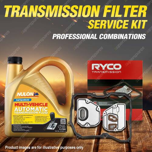 Ryco Transmission Filter + SYN Fluid Kit for Mini Cooper JCW S R53 R52 4Cyl 1.6L