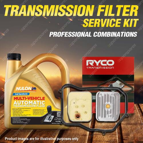 Ryco Transmission Filter + SYN Fluid Kit for Volkswagen Caravelle Transporter T4