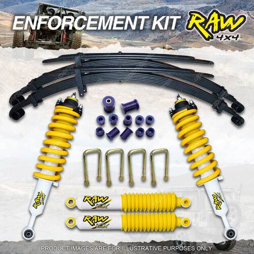 Raw 4x4 Nitro Max Shocks Complete Strut Leaf for Mazda BT50 Ute Dual Cab 20-on