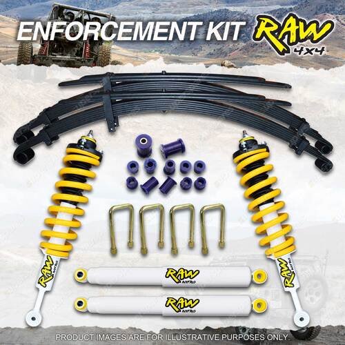 Raw 4x4 Nitro Shocks Complete Strut Leaf for Toyota Hilux Revo GUN125R GUN126R