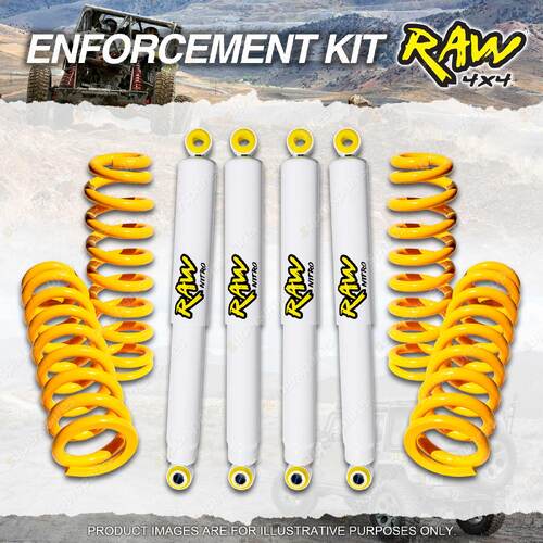 Raw 4x4 40mm Lift Kit Nitro Shock Absorbers Coil for Suzuki Jimny JB74 2018-on