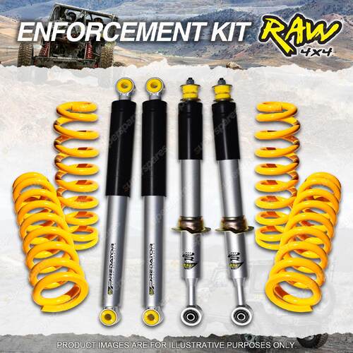 Raw 4x4 40mm Lift Kit Predator Shocks Coil for Toyota Prado 90 Series 96-03