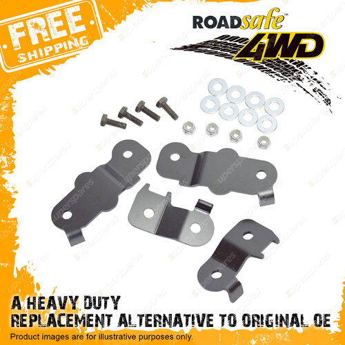 Roadsafe Brake Line Extension Bracket Kit for Jeep Wrangler JK Convertible 07-18