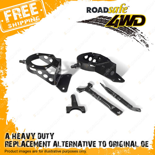 Roadsafe Rear Coil Tower Strengthening Brackets for Nissan Patrol GU Y61 GQ Y60