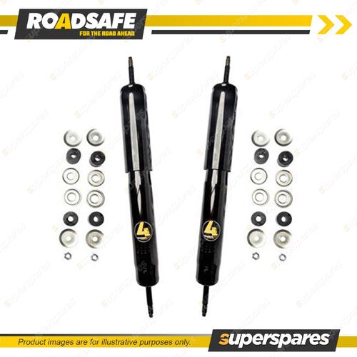 2x Front Roadsafe 4WD Foam Cell Shocks for Ford Maverick DA Coil Models 88-93