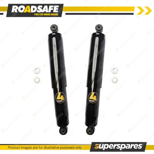 2x Rear Roadsafe 4WD Foam Cell Shock Absorbers for Isuzu D-Max TFS Utility 08-On