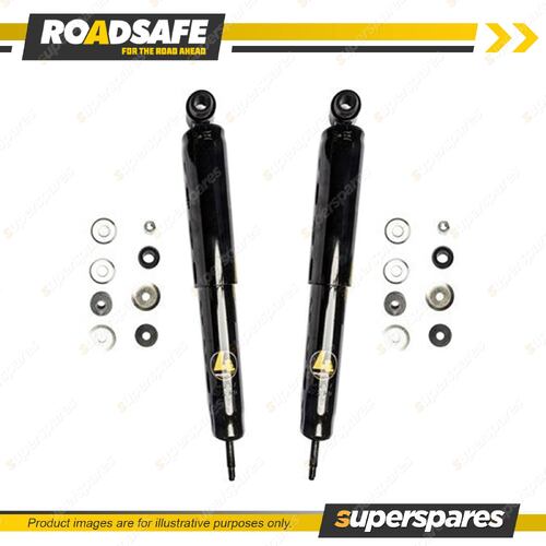 2x Rear Roadsafe Foam Cell Shocks for Land Rover 88 109 110 Series 2 2A Series 3