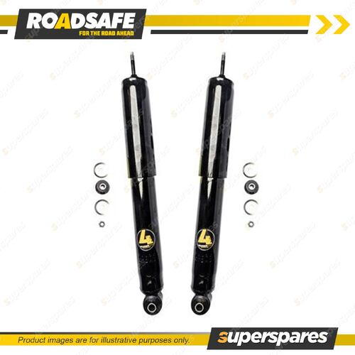 2x Rear Roadsafe 4WD Foam Cell Shocks for Mitsubishi Pajero NM NP NS NT NW NX