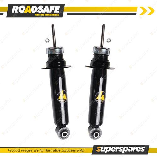 2x Front Roadsafe 4WD Foam Cell Shocks for Mitsubishi Pajero NM NP NS NT NW NX