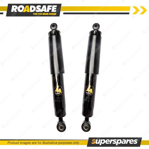 2 Front Roadsafe 4WD Foam Cell Shock Absorbers for Mitsubishi Triton MQ MR 15-On