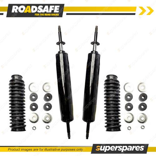 2 Front Roadsafe 4WD Foam Cell Shocks for Nissan Patrol GQ Y60 GU Y61 100mm Lift