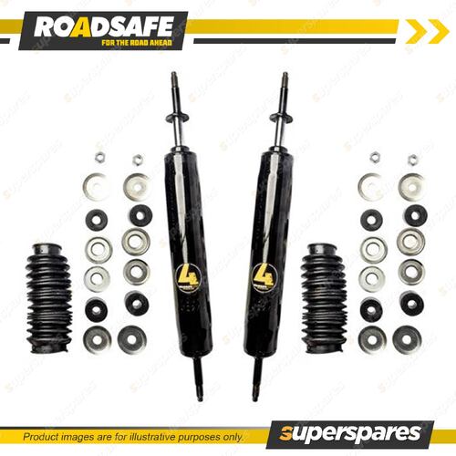 2 Front Roadsafe 4WD Foam Cell Shocks for Nissan Patrol GQ Y60 GU Y61 150mm Lift