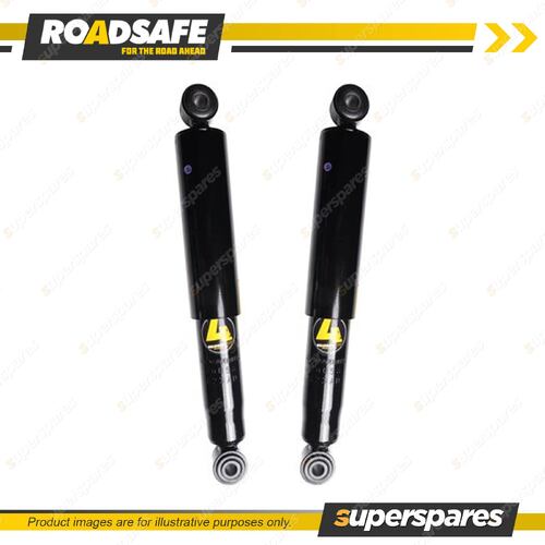 2x Rear Roadsafe 4WD Foam Cell Shocks for Nissan Navara D23 NP300 Coil Models