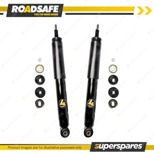 2x Rear Roadsafe 4WD Foam Cell Shock Absorbers for Nissan Patrol Y62 SUV 13-On