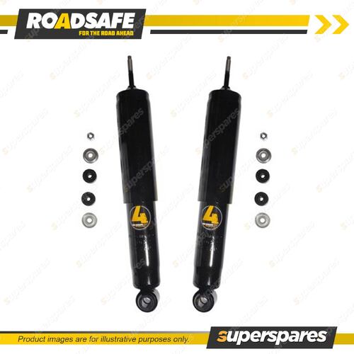 2x Front 4WD Foam Cell Shocks for Toyota Landcruiser Prado KDJ KZJ RZJ VZJ 90 95