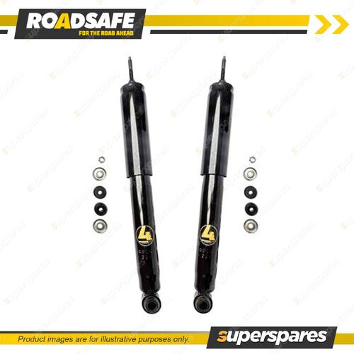 2x Front Roadsafe 4WD Nitrogen Gas Shocks for Ford Maverick Leaf Models 88-93