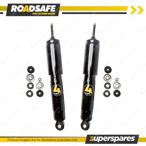 2 Front Roadsafe 4WD Nitrogen Gas Shocks for Ford Ranger PJ PK Courier Raider UA