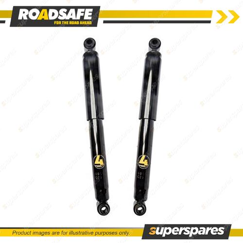 2x Rear Roadsafe 4WD Nitrogen Gas Shock Absorbers for Foton Tunland P201 12-On