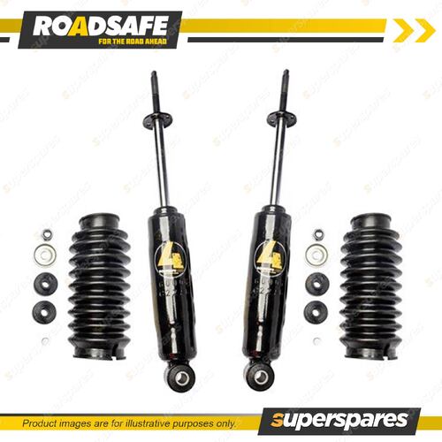 2x Front Roadsafe 4WD Nitrogen Gas Shocks for Holden Rodeo KB Jackaroo L1 LS