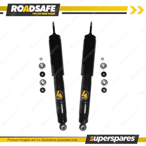 2x Front Roadsafe 4WD Nitrogen Gas Shock Absorbers for Holden Drover QB 85-87