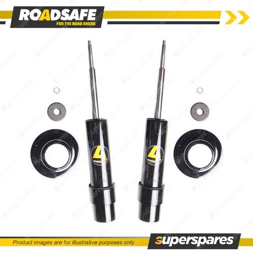 2x Front Roadsafe 4WD Nitrogen Gas Shock Absorbers for Jeep Cherokee KJ KK 04-13