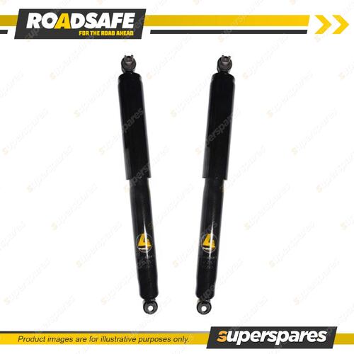 2x Rear Roadsafe 4WD Nitrogen Gas Shock Absorbers for Jeep Wrangler JK 07-18