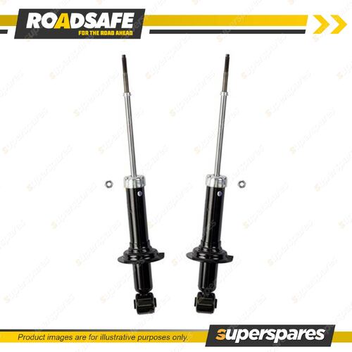 2x Rear Roadsafe STR Spring Seat Shocks for Mitsubishi Lancer CG CH Sedan 02-07