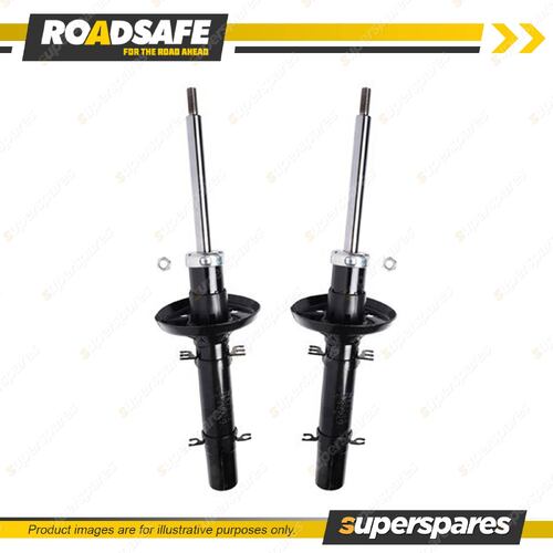 2x Front Roadsafe Sealed Strut Shocks for Audi A3 8L 1.6L 1.8L Hatchback 97-04