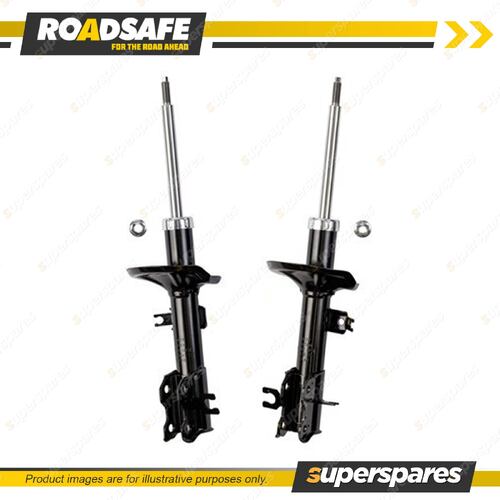 2x Front Roadsafe Sealed Strut Shock Absorbers for Holden Barina TK 1.6L 05-11