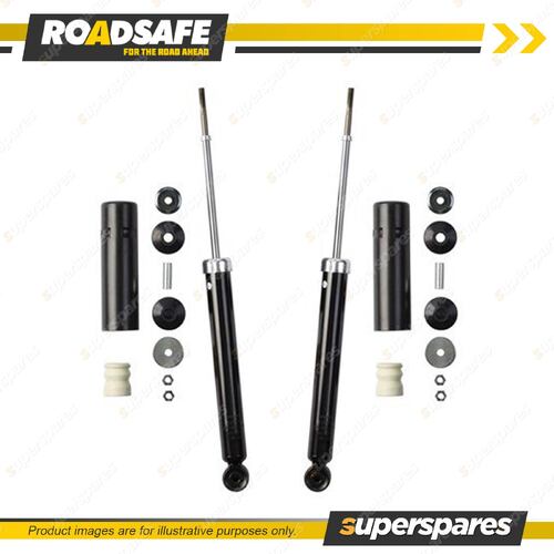 2x Rear Roadsafe STR Telescopic Shock Absorbers for Honda Fit Jazz GD 01-09