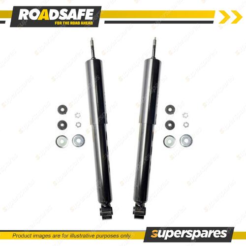 2x Rear Roadsafe STR Telescopic Shocks for Mitsubishi Pajero NH NJ NK NL 91-00