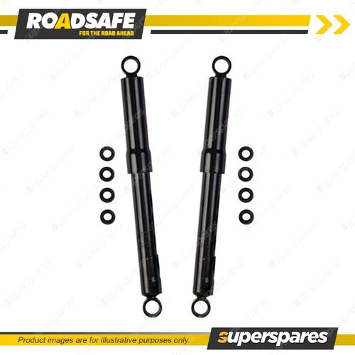 2x Rear Roadsafe Telescopic Shock Absorbers for Toyota Hilux GGN25R KUN26R 05-15