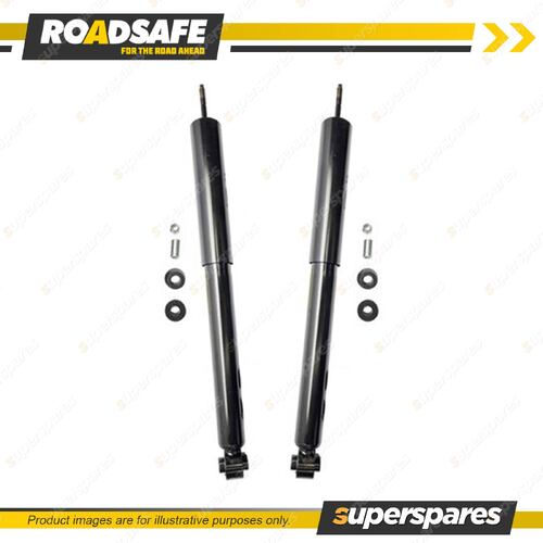 2x Rear Roadsafe STR Telescopic Shocks for Mitsubishi Pajero NS NT NW NX 06-21