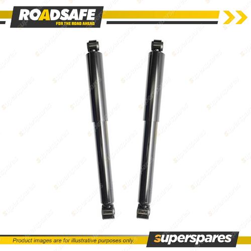 2x Rear Roadsafe STR Telescopic Shocks for Nissan Navara D40 2.5L Wellside 09-15