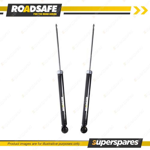 2x Rear Roadsafe STR Telescopic Shocks for Ford Fiesta WP WQ Hatchback 01-09