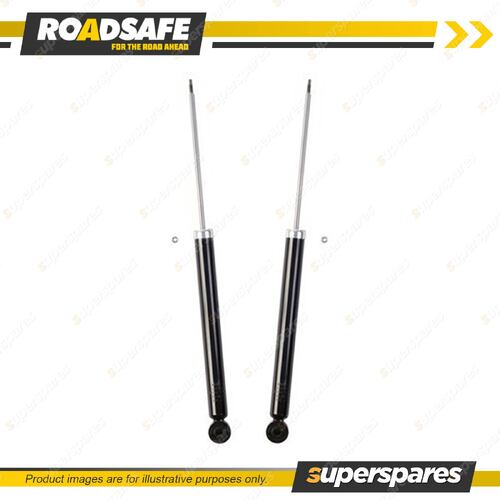 2x Rear Roadsafe Telescopic Shock Absorbers for Mazda 2 Demio DE 1.3L 1.5L 07-14