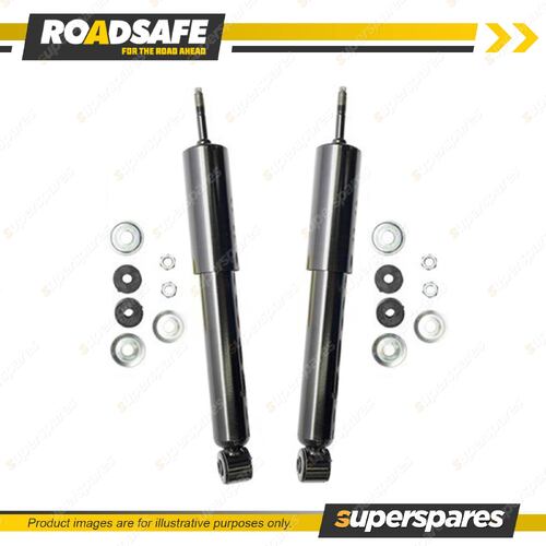 2x Front Roadsafe STR Telescopic Shock Absorbers for Nissan Navara D21 D22 85-09