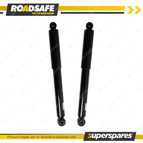 2x Rear Roadsafe STR Telescopic Shocks for Mitsubishi Challenger PA Wagon 92-07