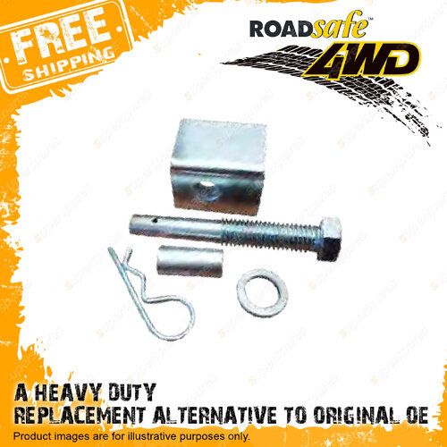 Roadsafe Anti-Rattle Hitch Bolt & Clips Suitable for Tow Bar Receivers