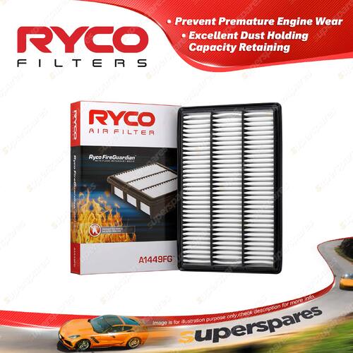 Ryco FireGuardian Air Filter for Mitsubishi Pajero Challenger NM NP NS NT NW NX